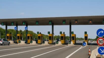 Certaines parties de nos autoroutes ne supposent aucun paiement