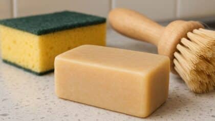 Le savon au fiel de bœuf est un dégraissant naturel