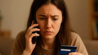 Une femme victime de carding