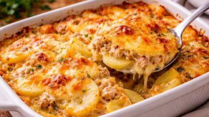 gratin pommes de terre thon pas cher