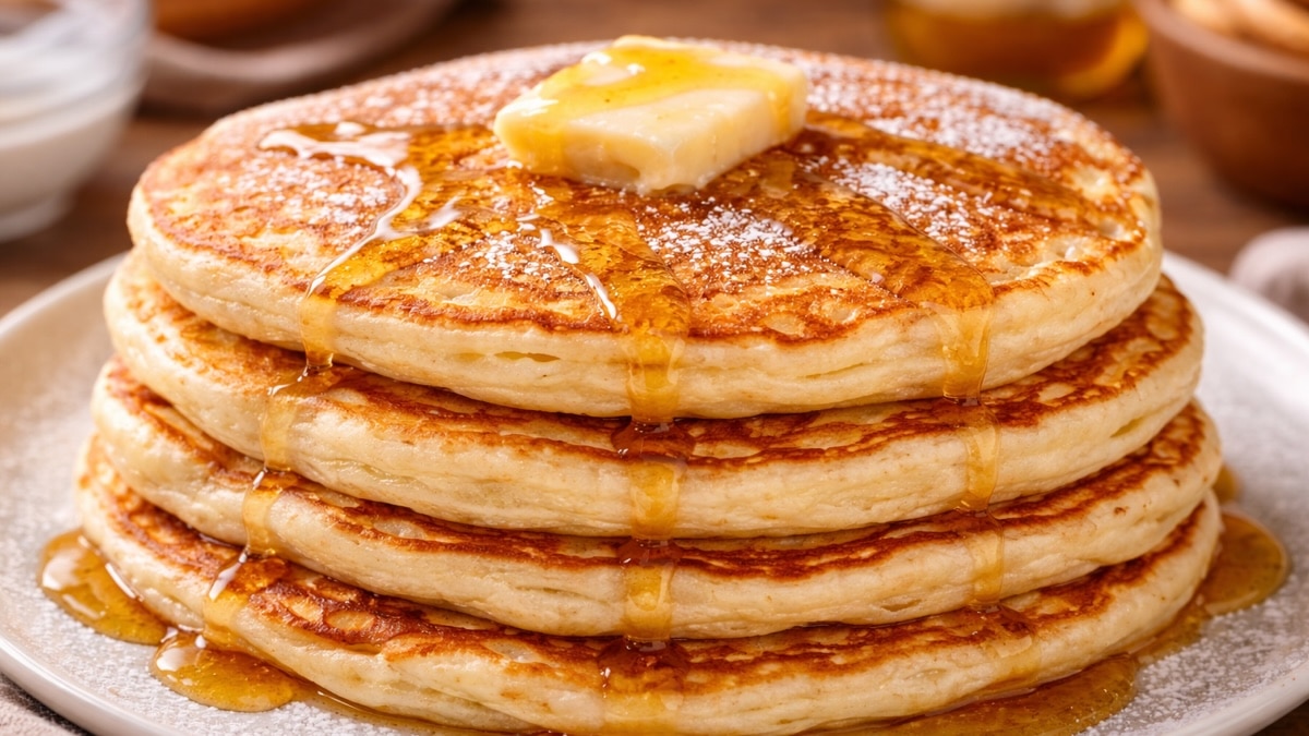 crêpes épaisses et moelleuses