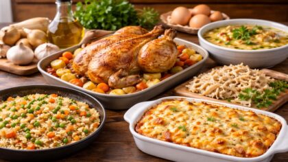 cuisiner plusieurs repas avec un seul poulet