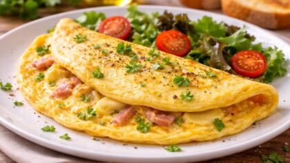 omelette bien moelleuse