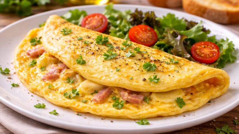 omelette bien moelleuse