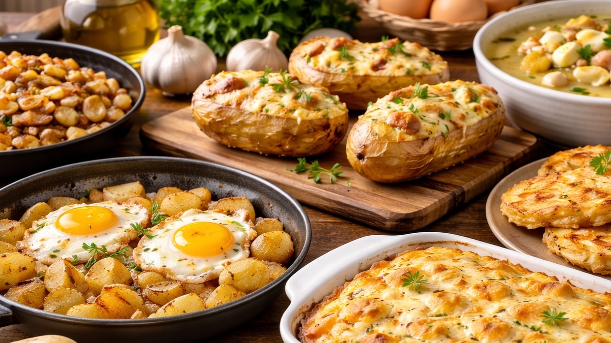 que faire avec des pommes de terre pour le soir