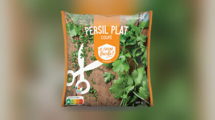 Sachet de persil plat surgelé illustrant le rappel de produit Picard