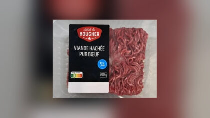 Barquette de viande hachée L’Étal du Boucher rappelée dans certains magasins Lidl